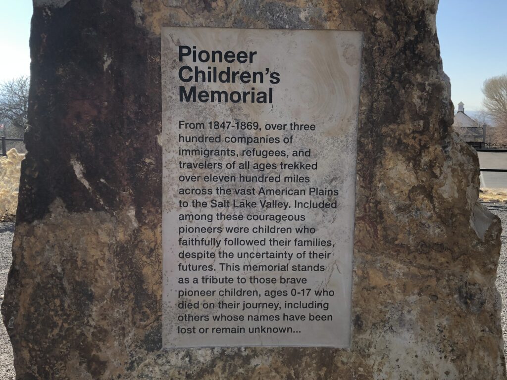 Pioneer’s Children’s Memorial