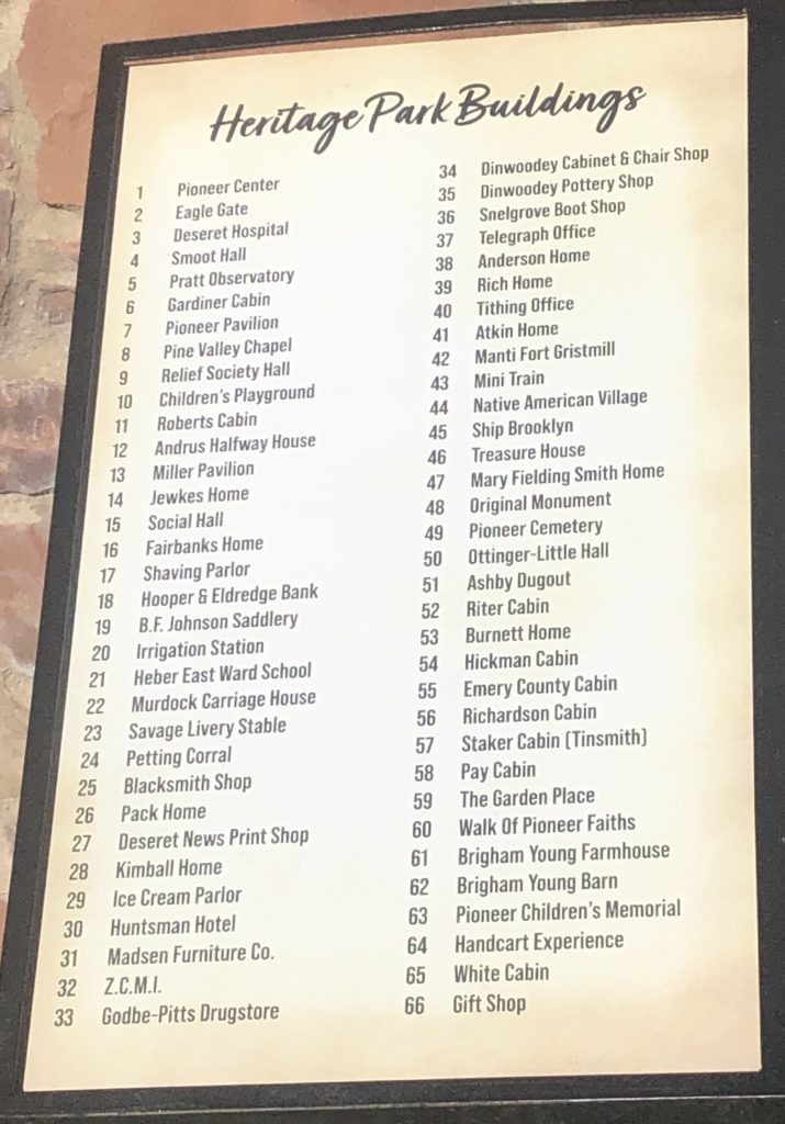 List of Buildings