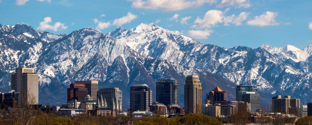 The Salt Lake City Skyline