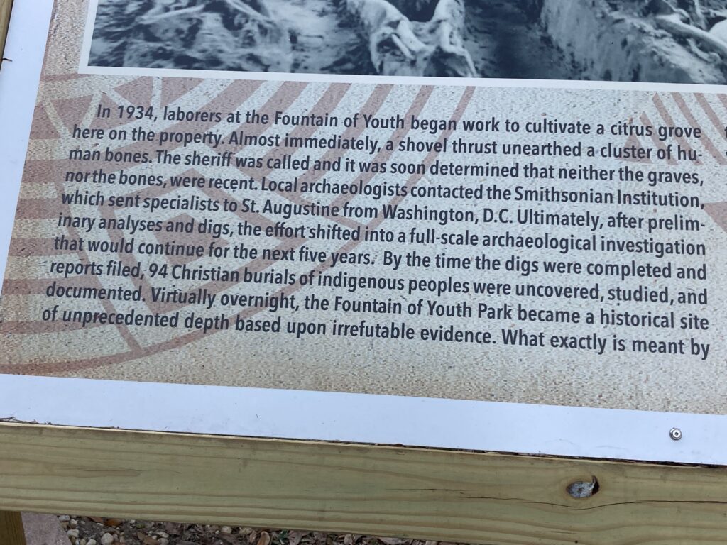 Timucua Burial Site