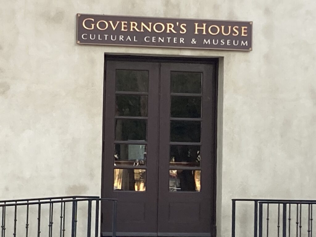 Governor’s House – British and Spanish Rule