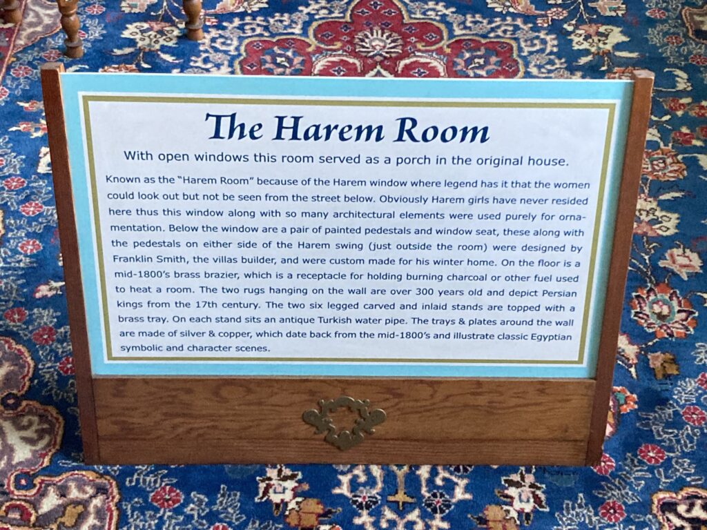 The Harem Room