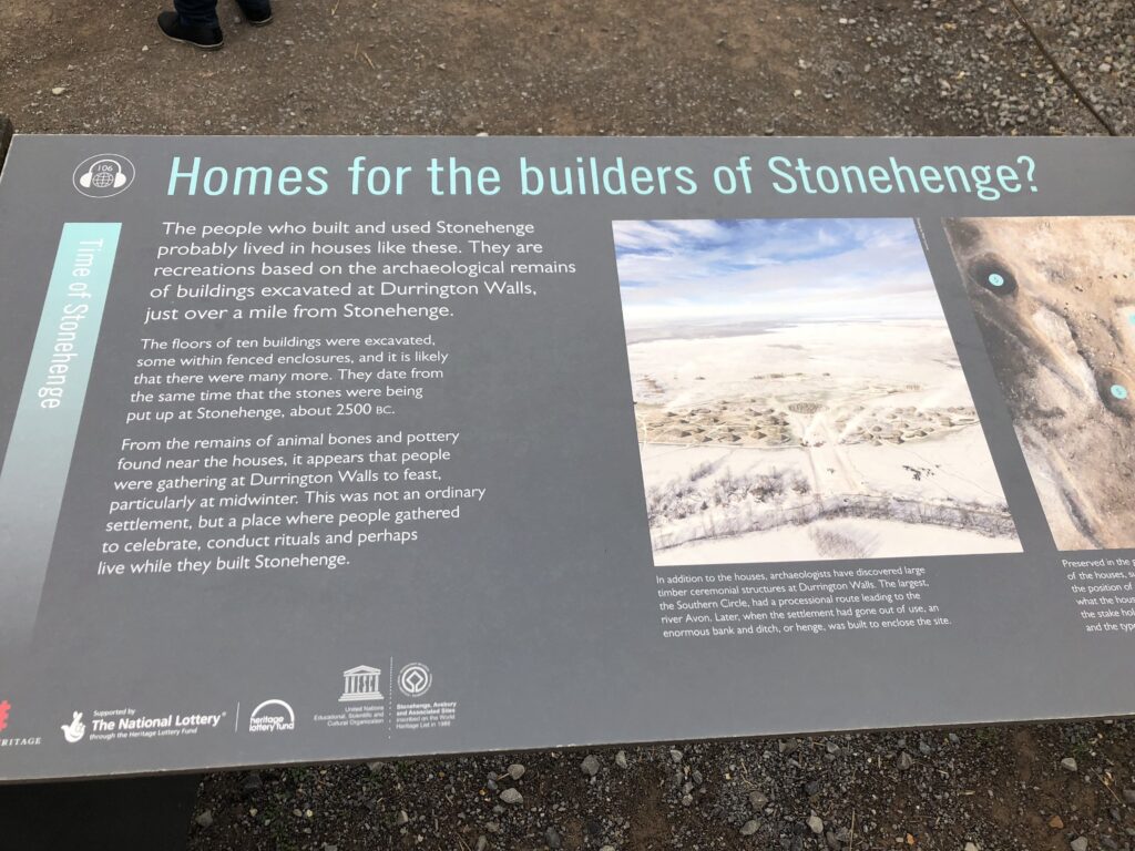 Homes for the builders of Stonehenge