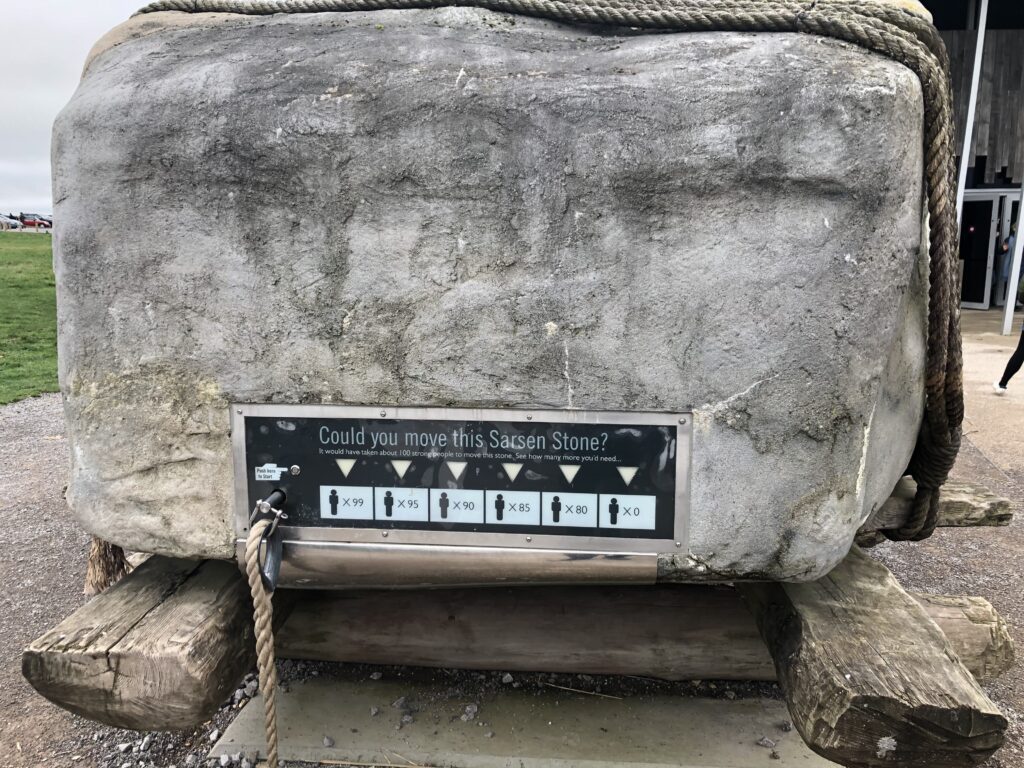 Could you move this Sarsen Stone
