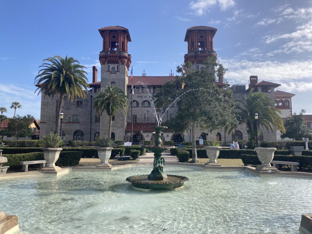 Garden View of Governor's House Museum in St. Augustine