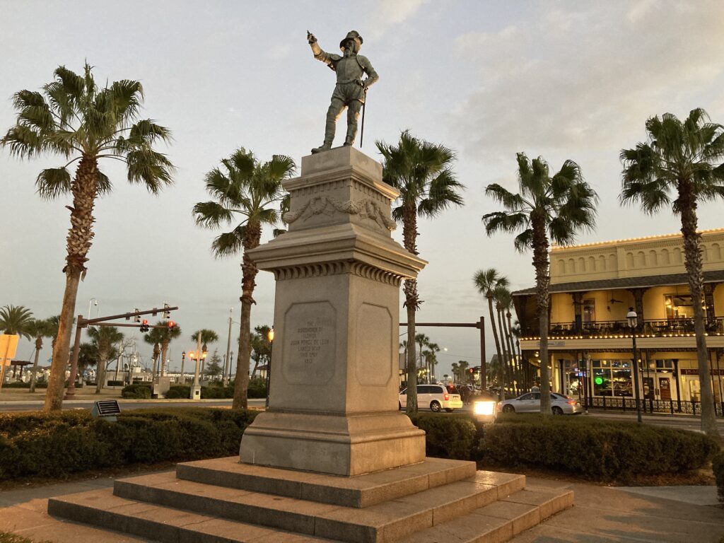 Ponce de Leon Statue