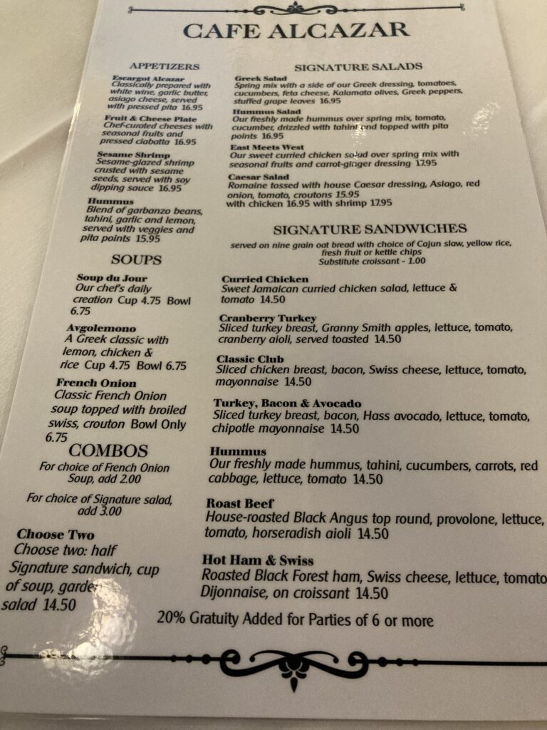 Cafe Alcazar