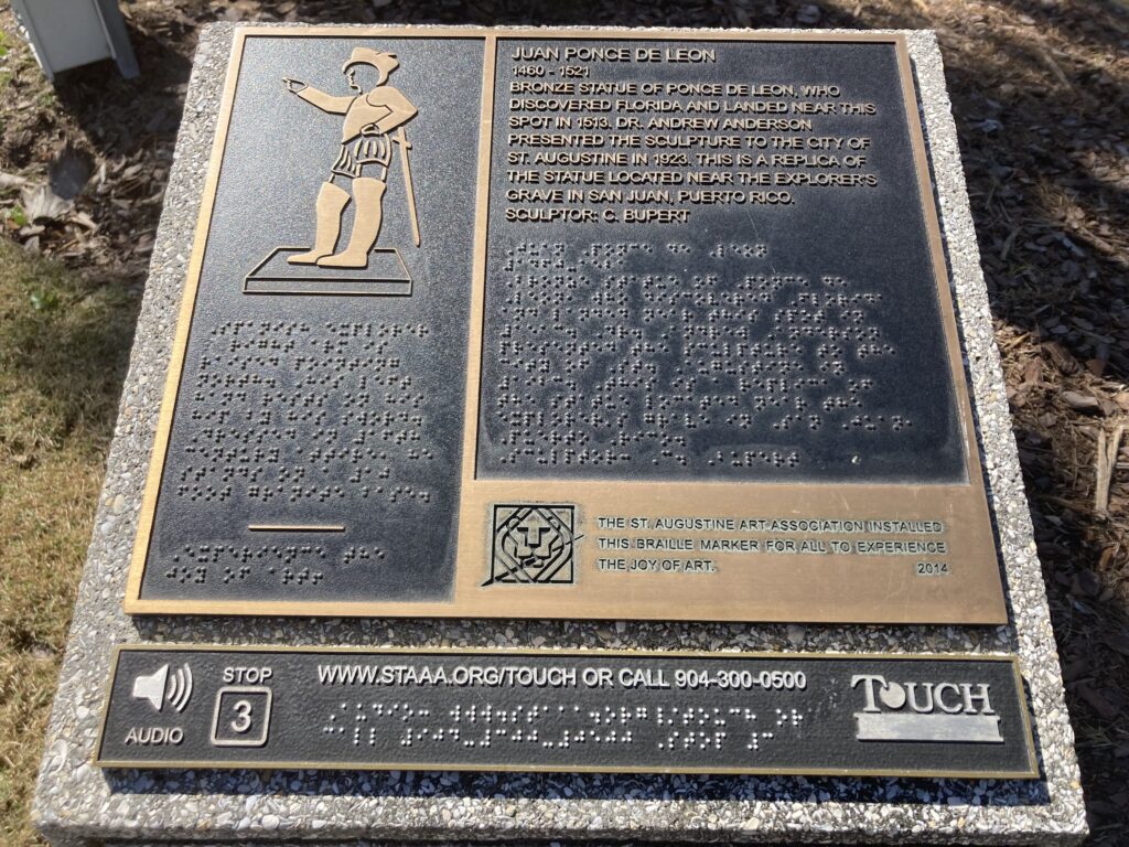 Ponce de Leon Statue