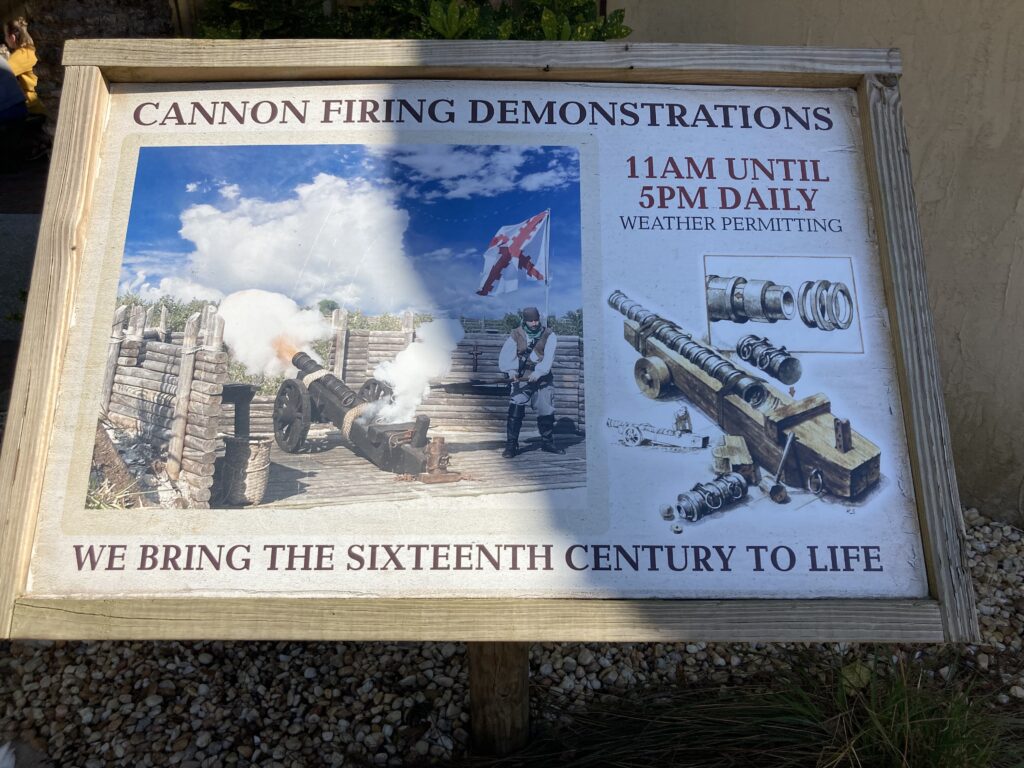 Canon Firing