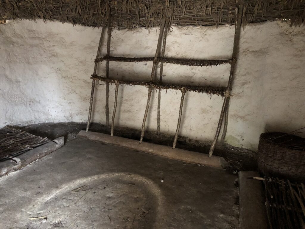 More pictues inside a Neolithic House
