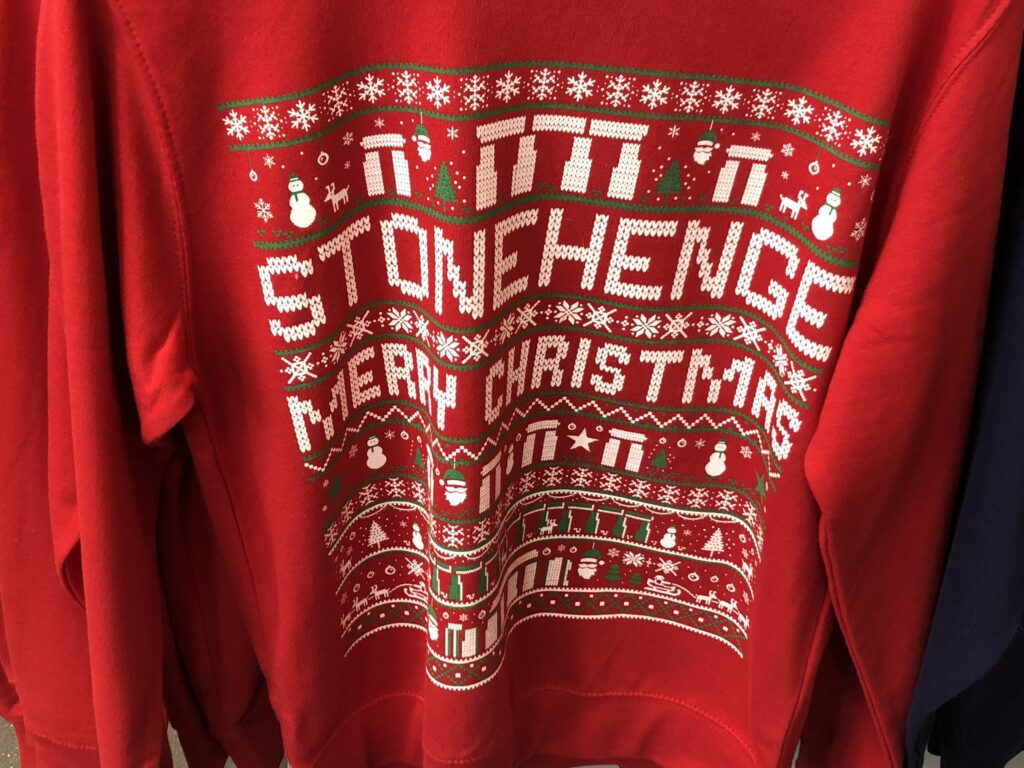 Stonehenge Christmas Sweater 