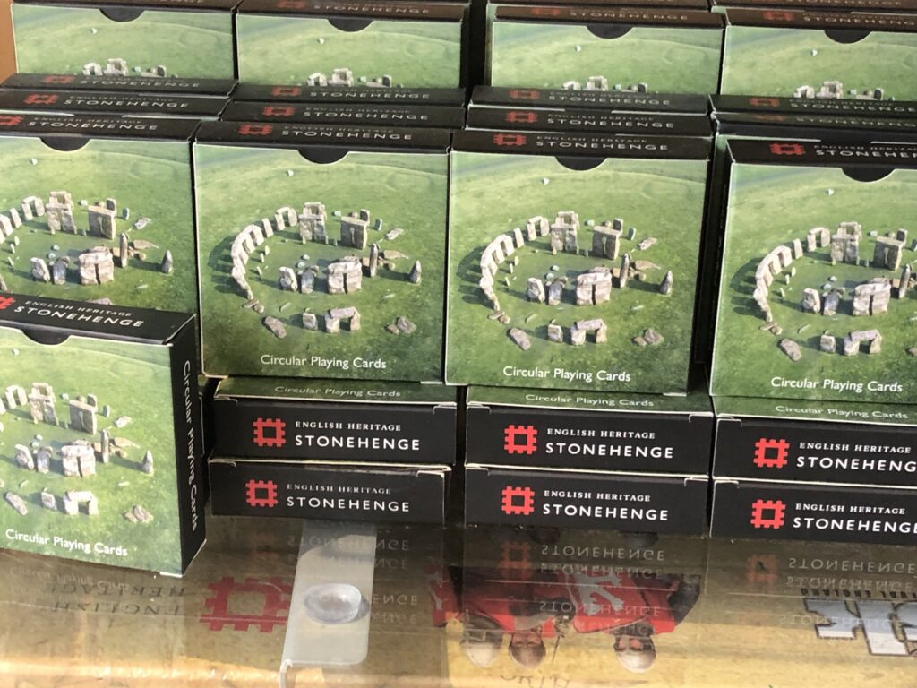 Stonehenge Circular Playing Cards