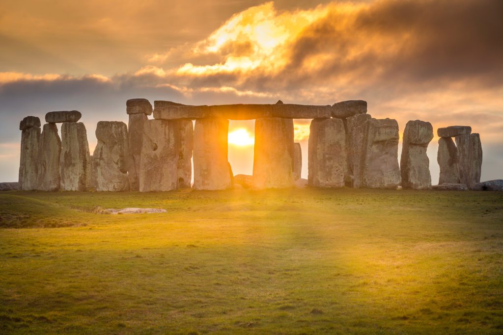 Stonehenge Winter Solstice Sunset