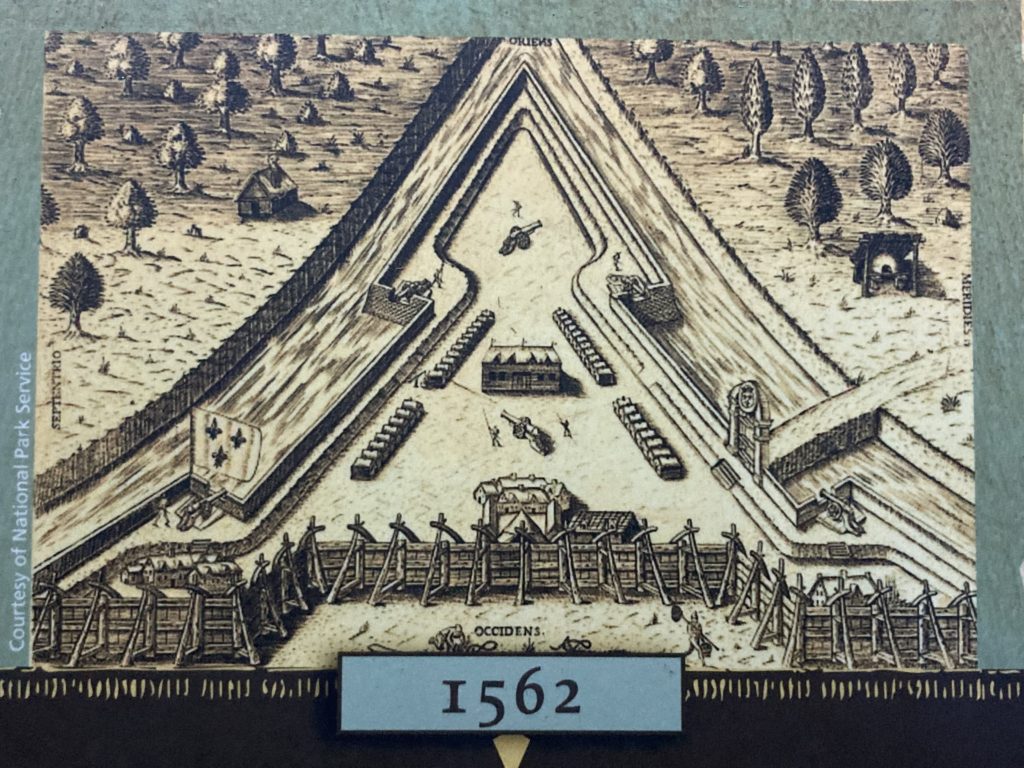 The French Protestant Fort Caroline
