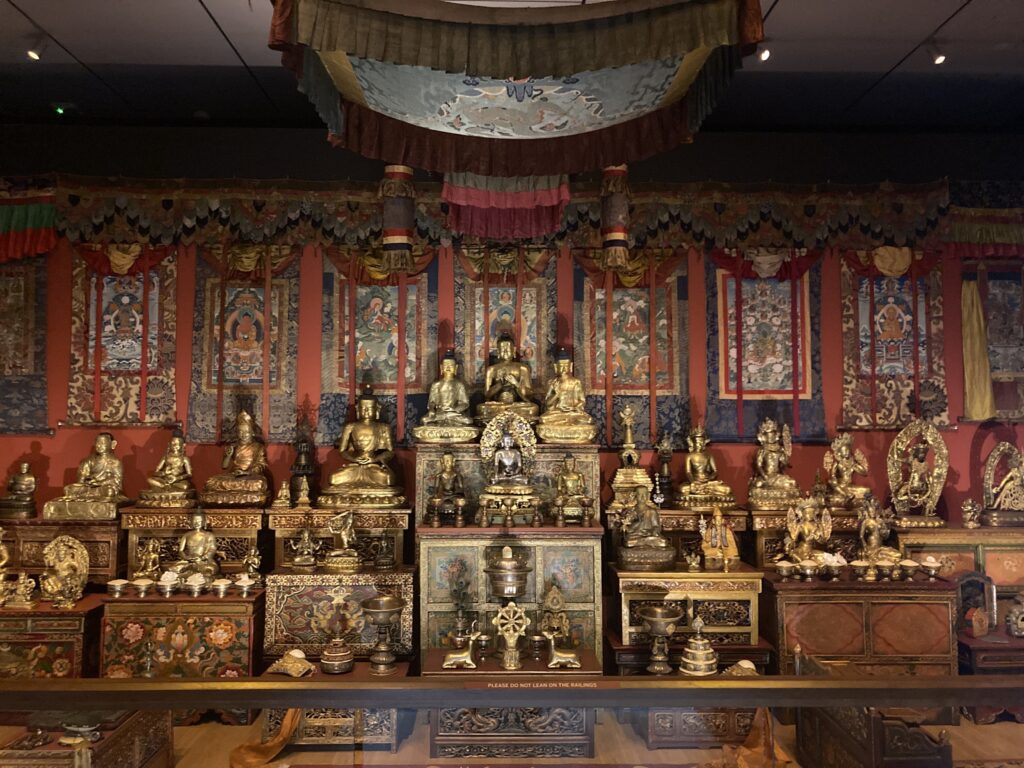 Tibetan Buddhist Shrine Room