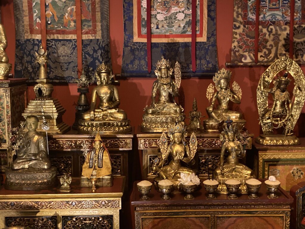 Tibetan Buddhist Shrine Room