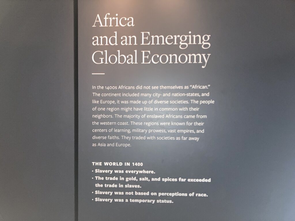 The Slavery & Freedom Exhibit