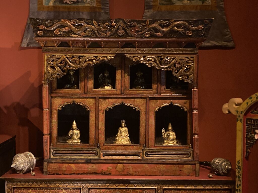 Tibetan Buddhist Shrine Room