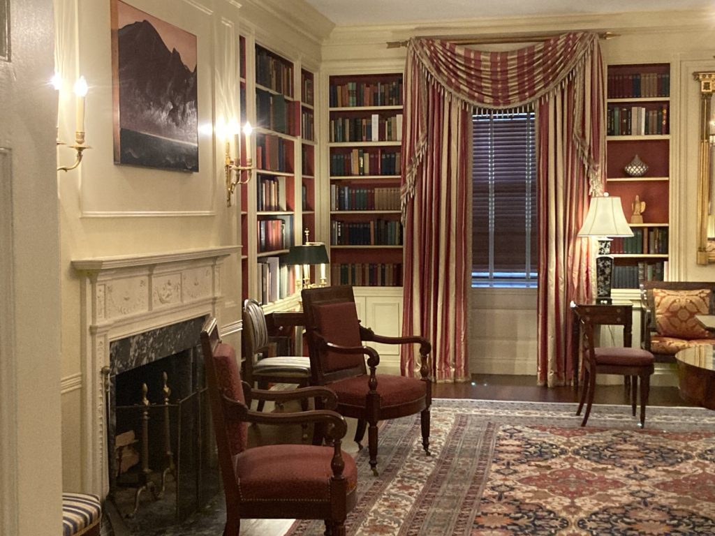 Inside the Library in The White House