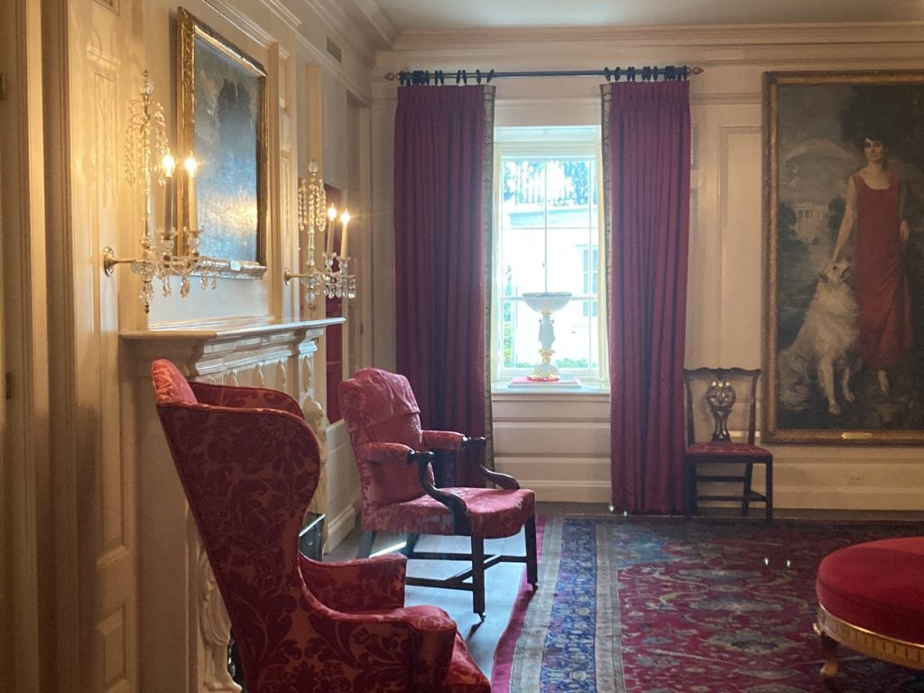 Inside the China Room in The White House