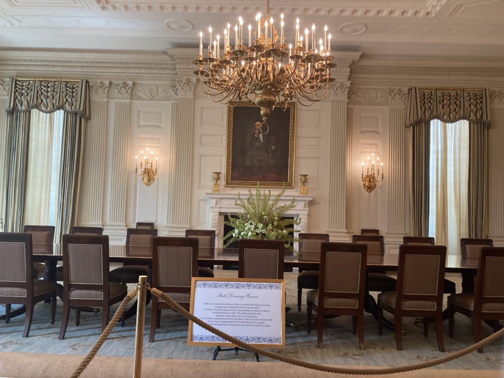 Inside the White House Dining Hall