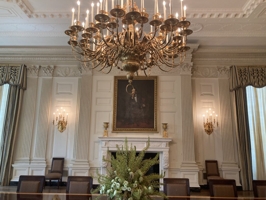 Inside the White House Dining Hall