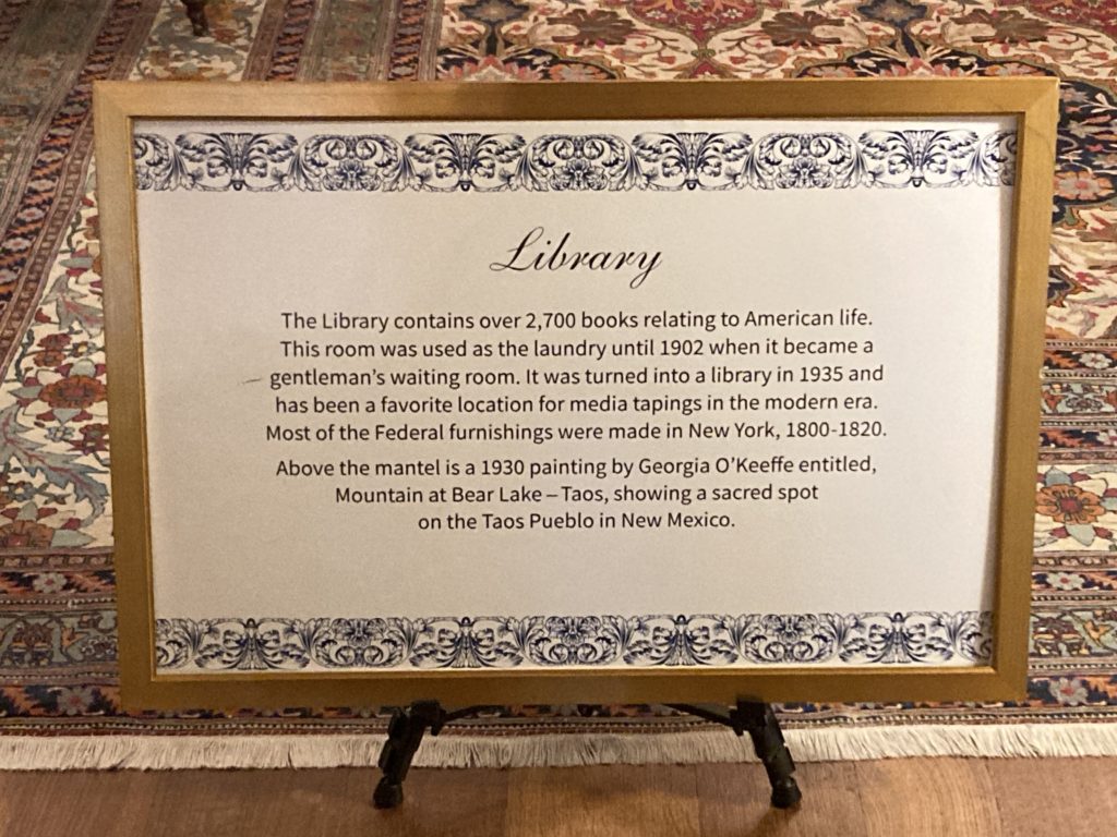 "Library" Label Standee