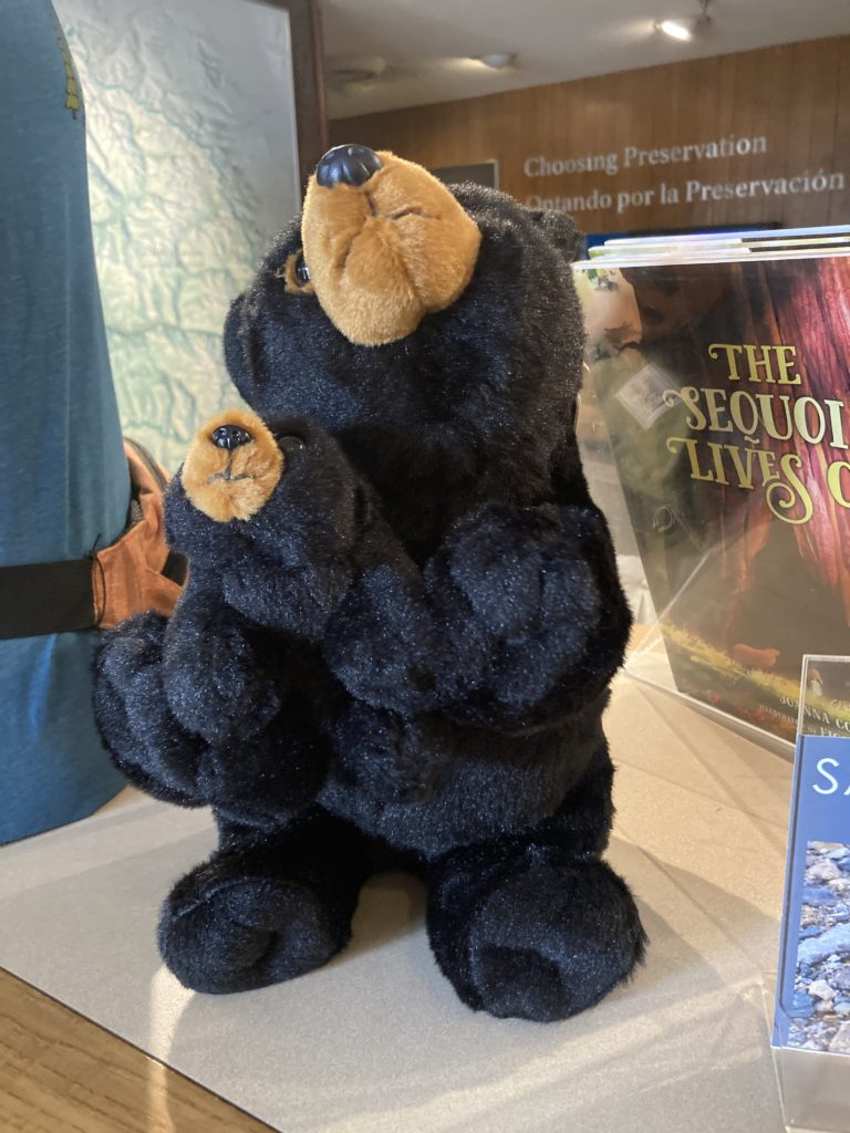 Black Mommy and Baby Bear Stuffed Toy