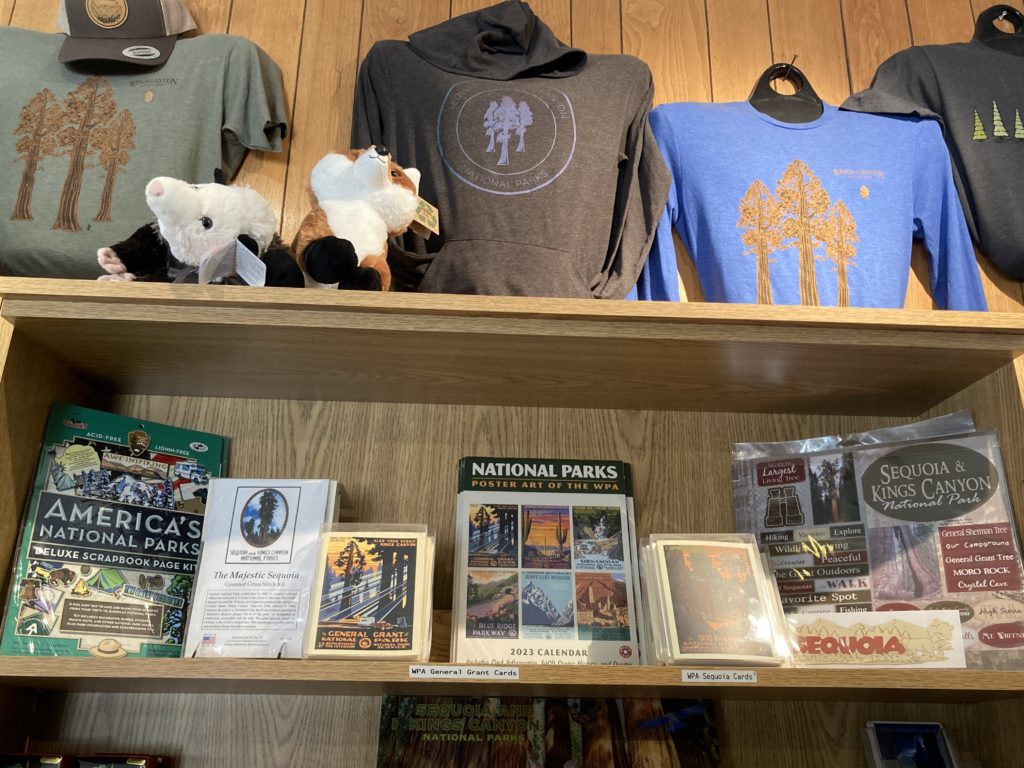 Various Tshirts and Poster Arts of Animals in Sequoia National Park
