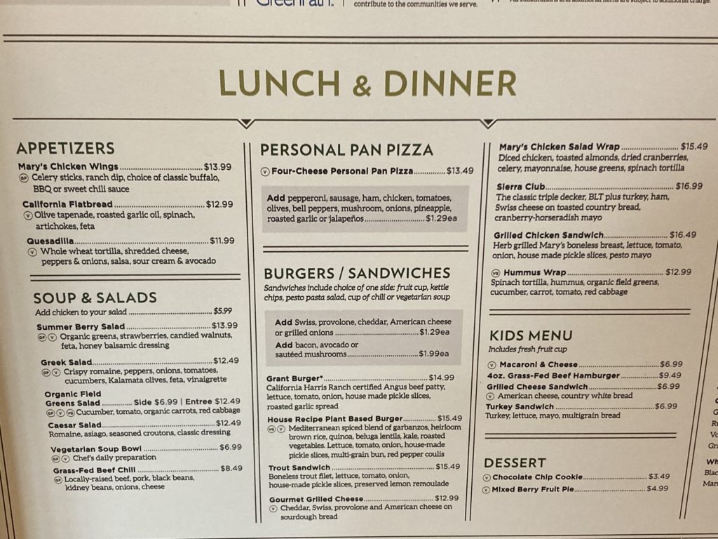 Food Menu