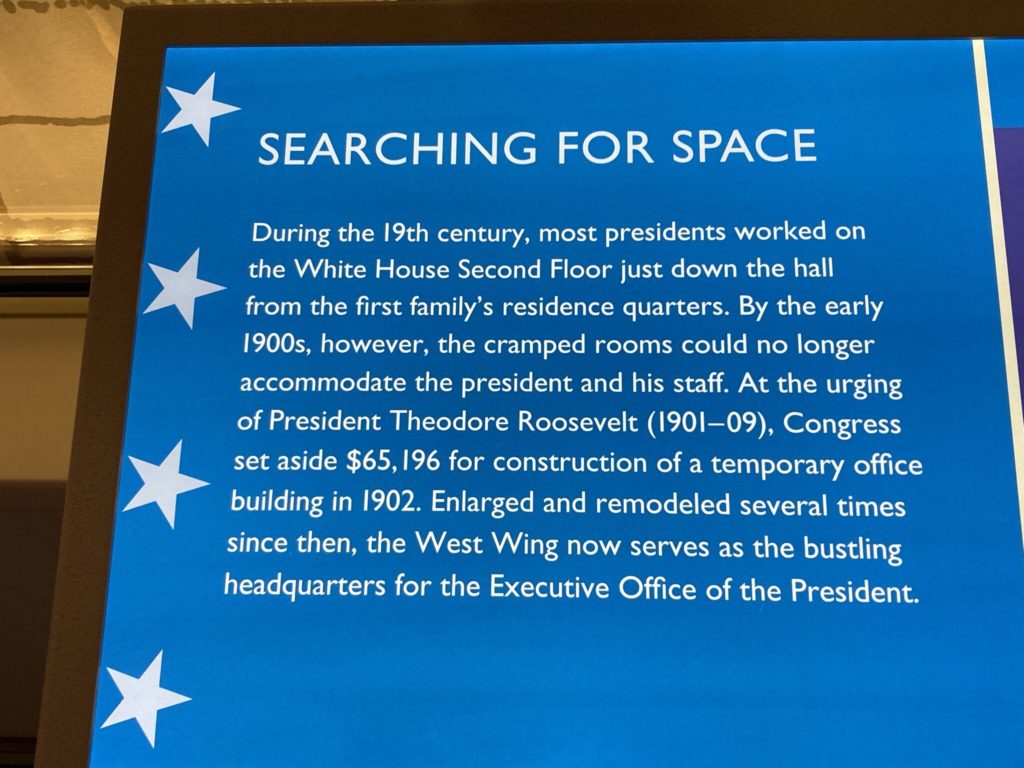 Renovating the West Wing Caption