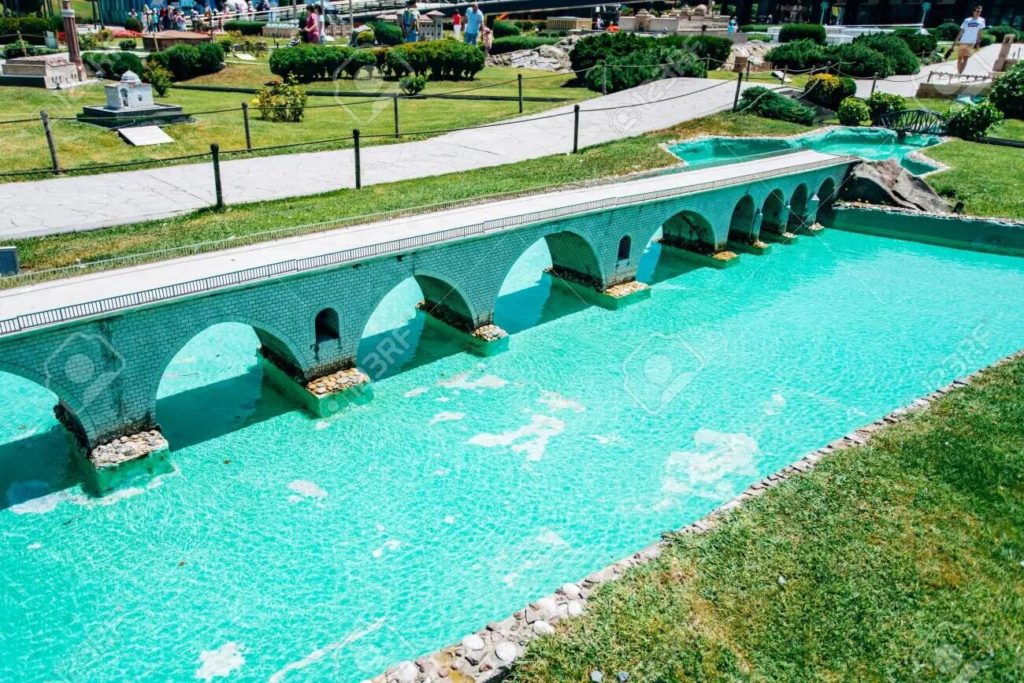Miniature of the Bridge in the Water