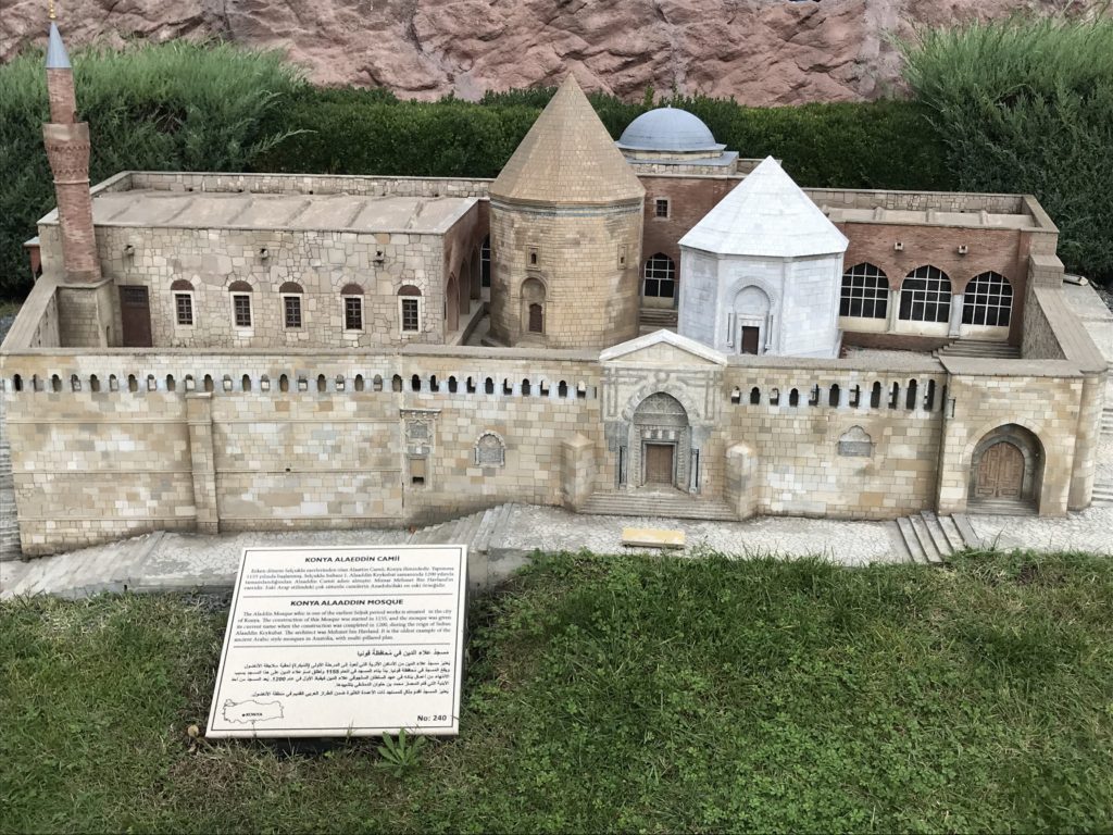 Konya Alaaddin Mosque Miniature in The Ground