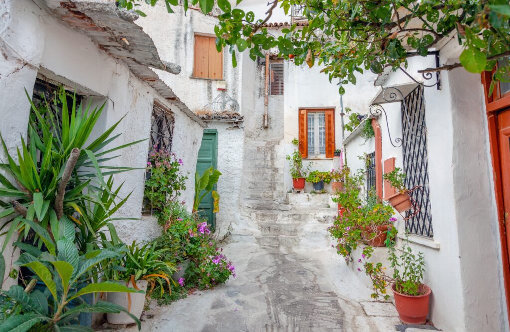 Anafiotika Neighborhood