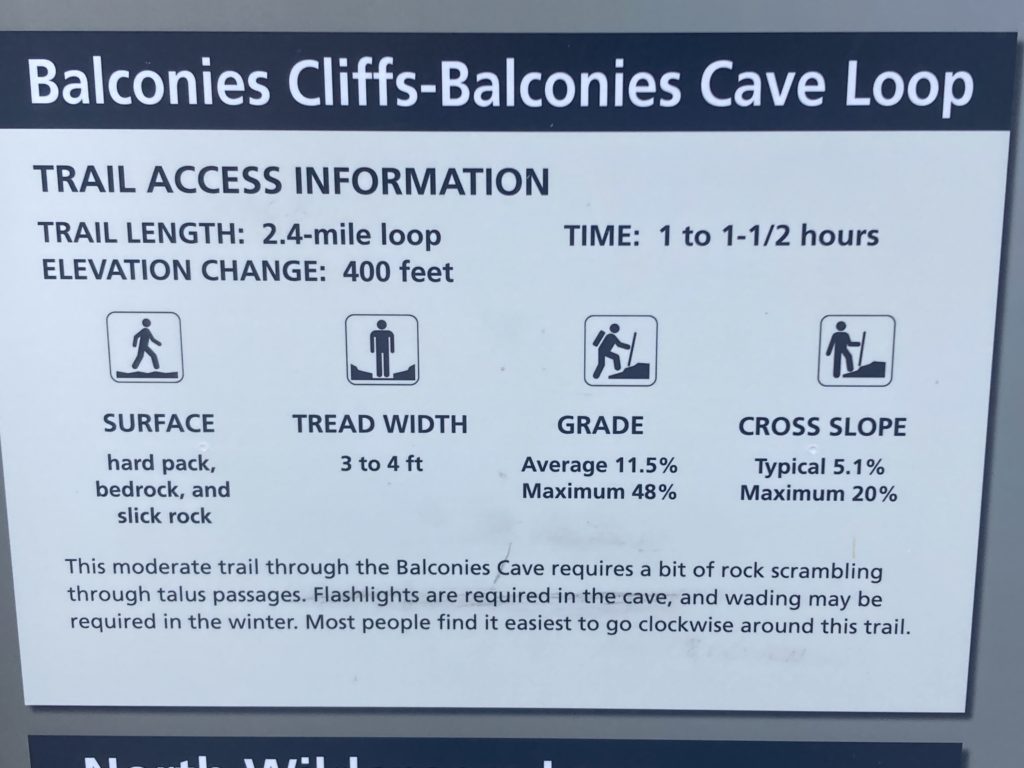 Balconies Cliffs-Balconies Cave Loop