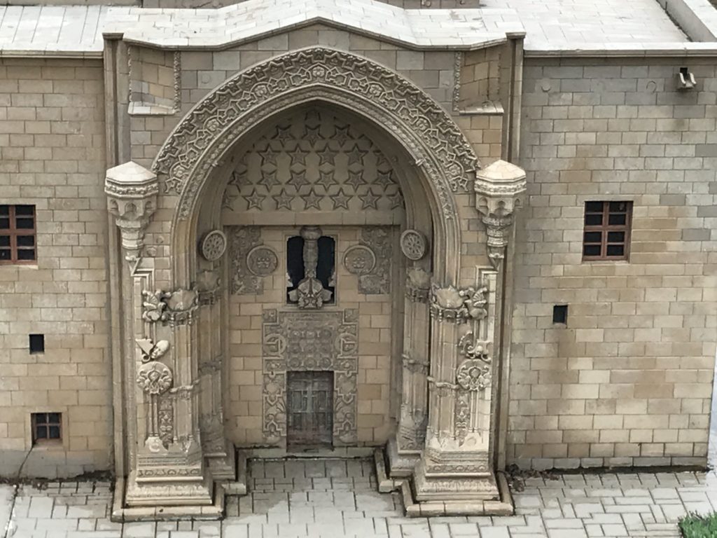 Brick Entrance Door Miniature