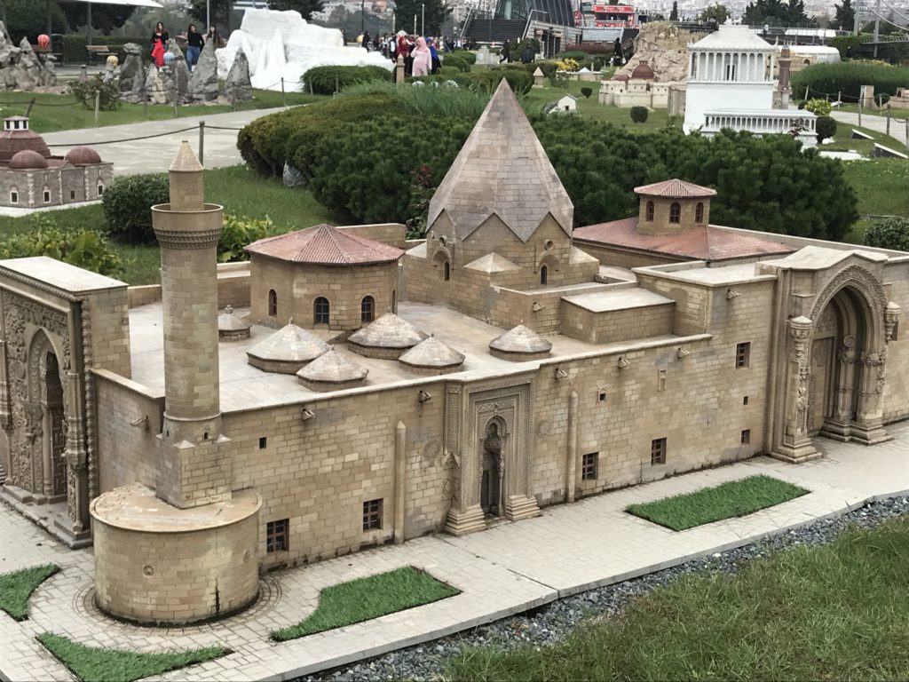 Brick Mosque Building Miniature