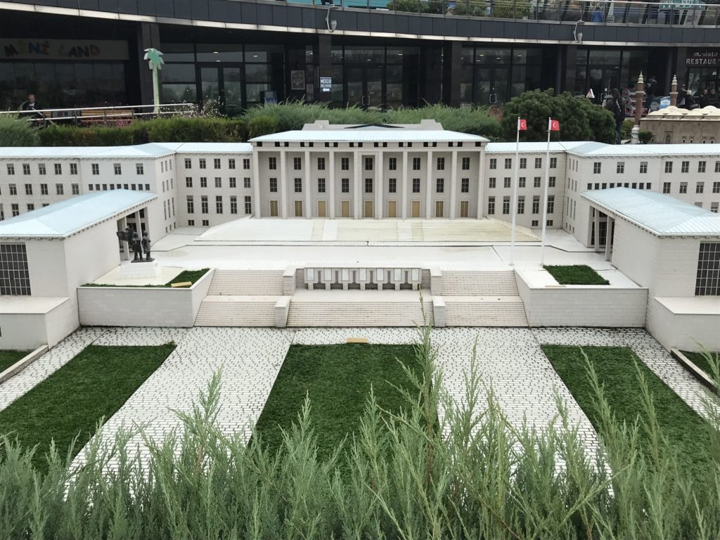 White Grand National Assembly Building Miniature