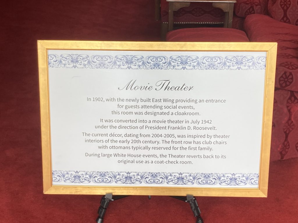 "Movie Theatre" Label Standee