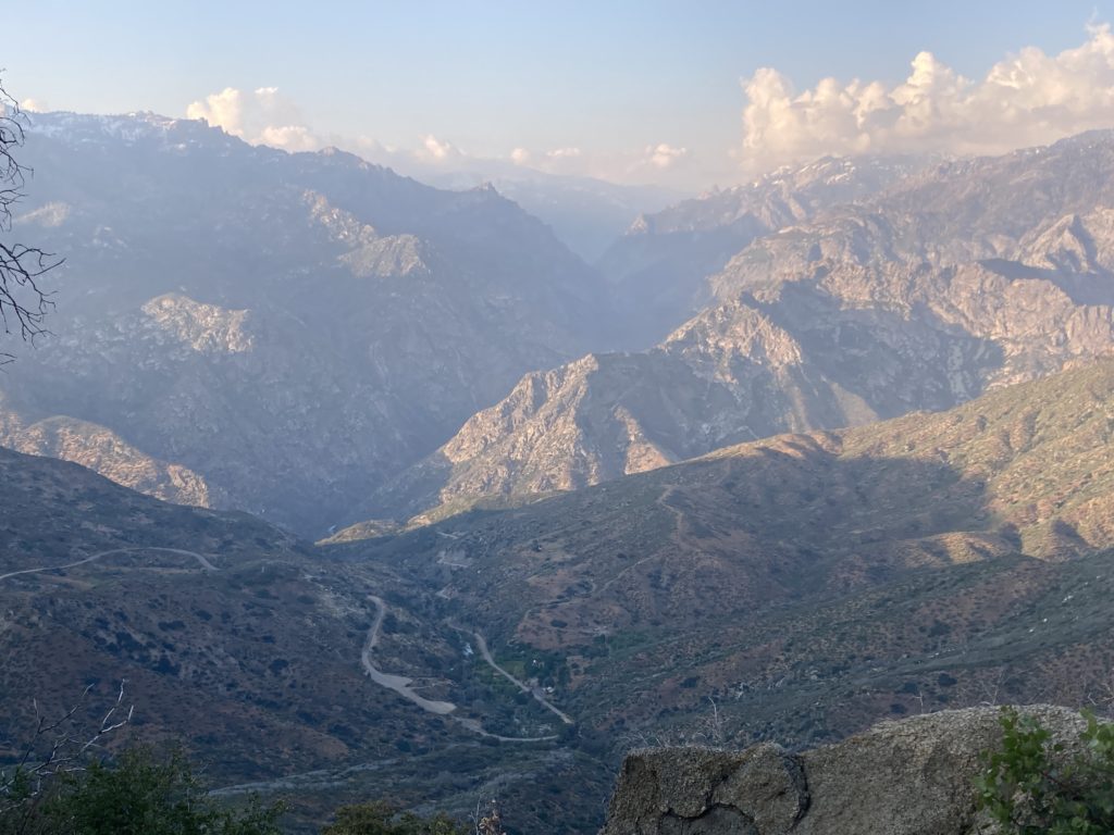 Kings Canyon is at the bottom of the Sierra Nevada