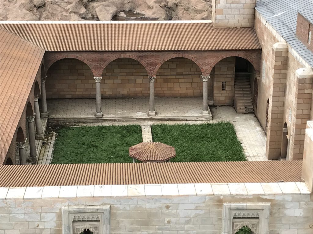 Top View of Isa Bey Mosque in Seljuk Miniature