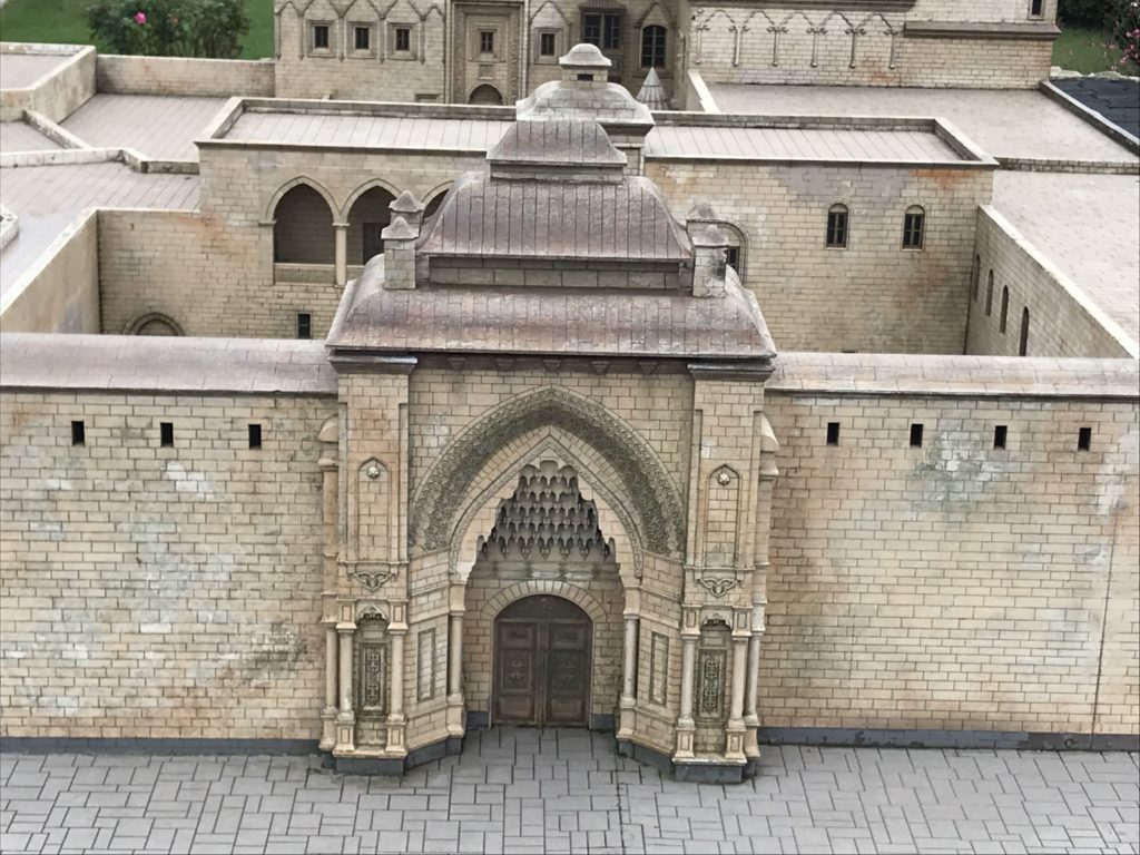 Ishak Pasa Palace Miniature
