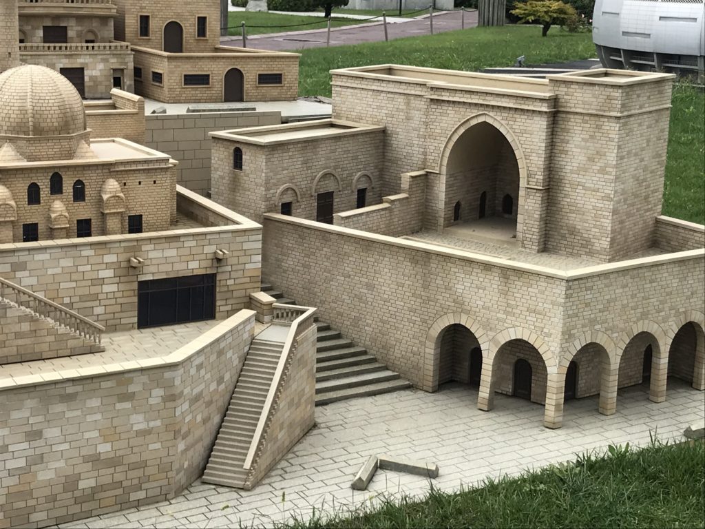 Mardin Stone Houses Miniature in the Ground