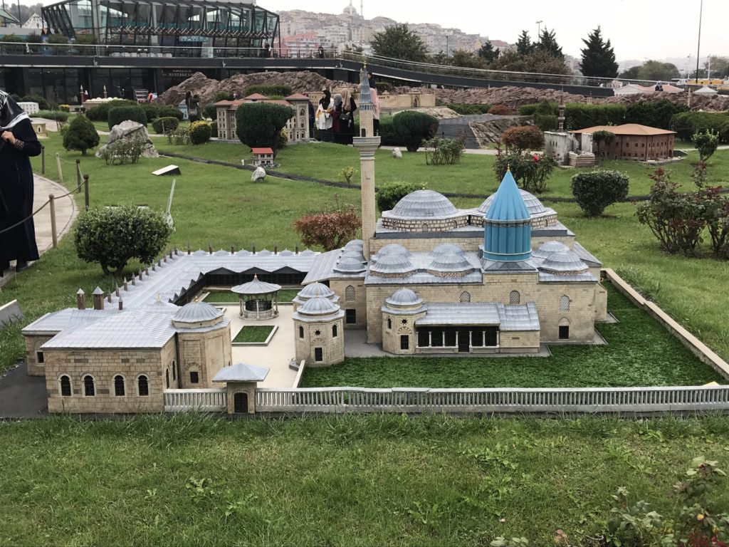 Top View of Mevlana Tomb Miniature