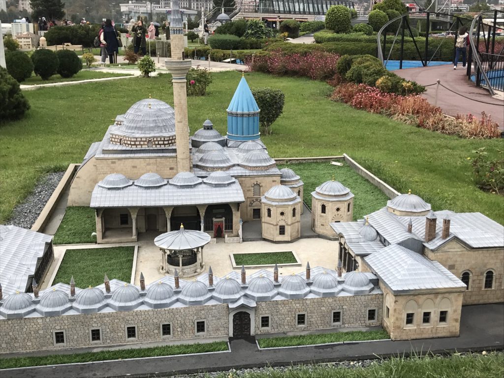 Top View of Mevlana Tomb Miniature