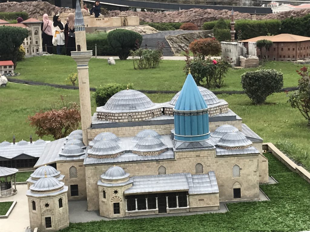 Top View of Mevlana Tomb Miniature