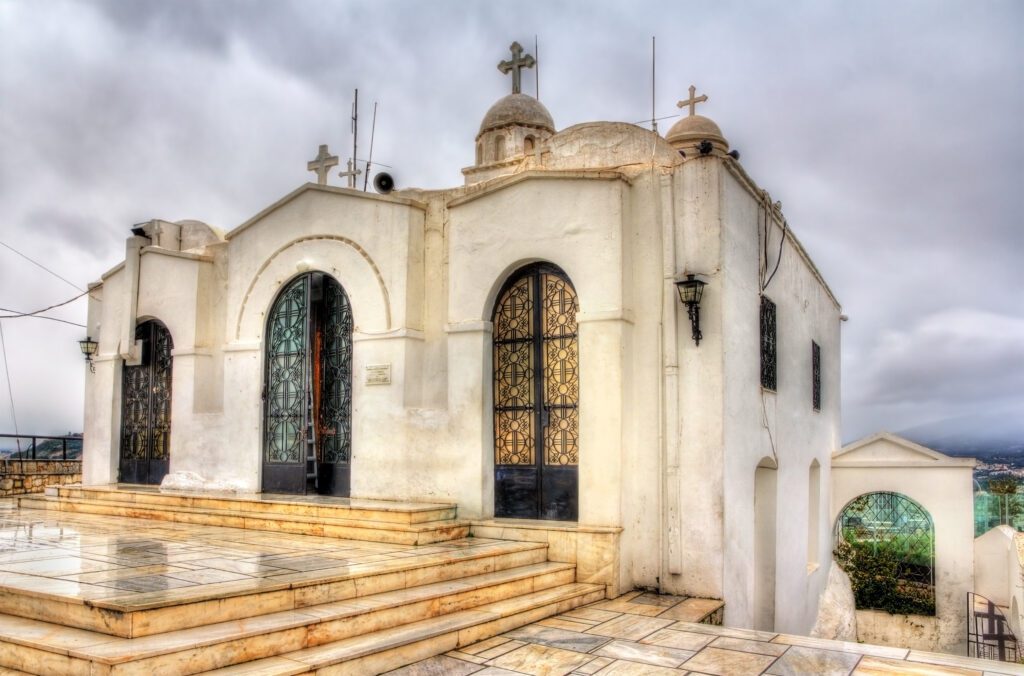 Saint George's Chapel on top of Mount Lycabettus