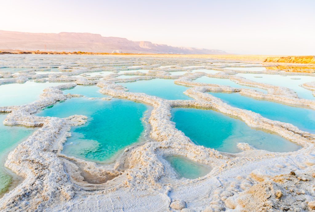 It's hard to imagine this lake without salt