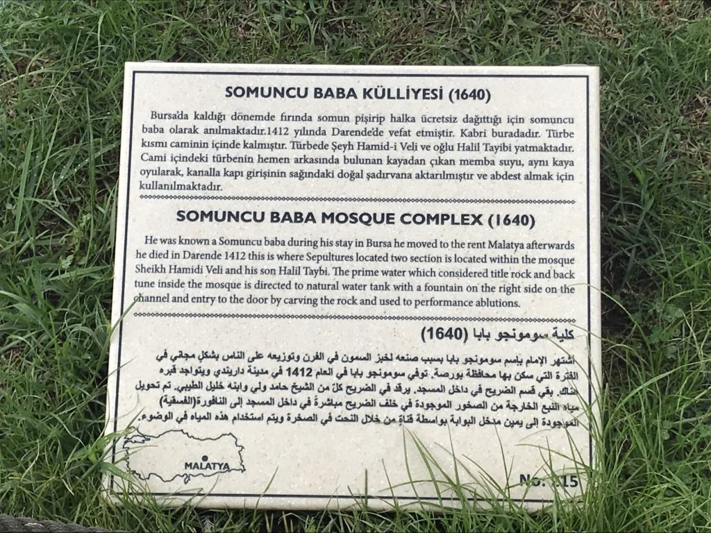 Somuncu Baba Complex Label Card