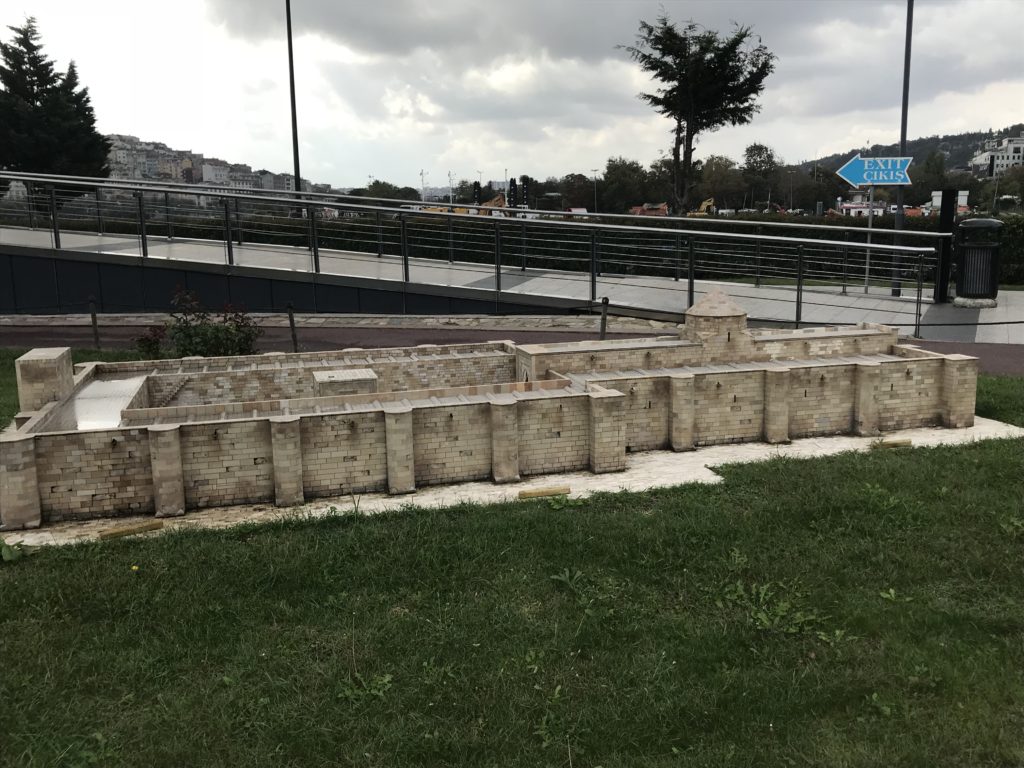 Sultanhanı Caravanserai Miniature in the Ground
